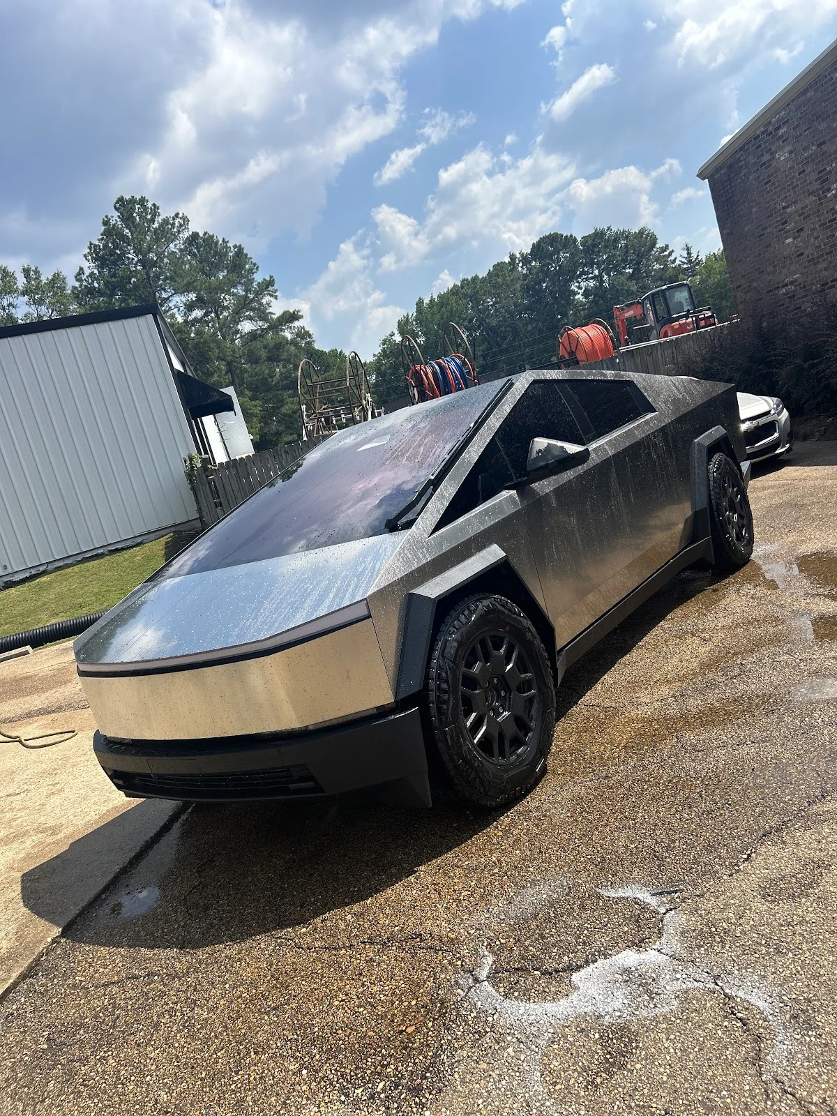 Tint install work at at J9’s Window Tinting